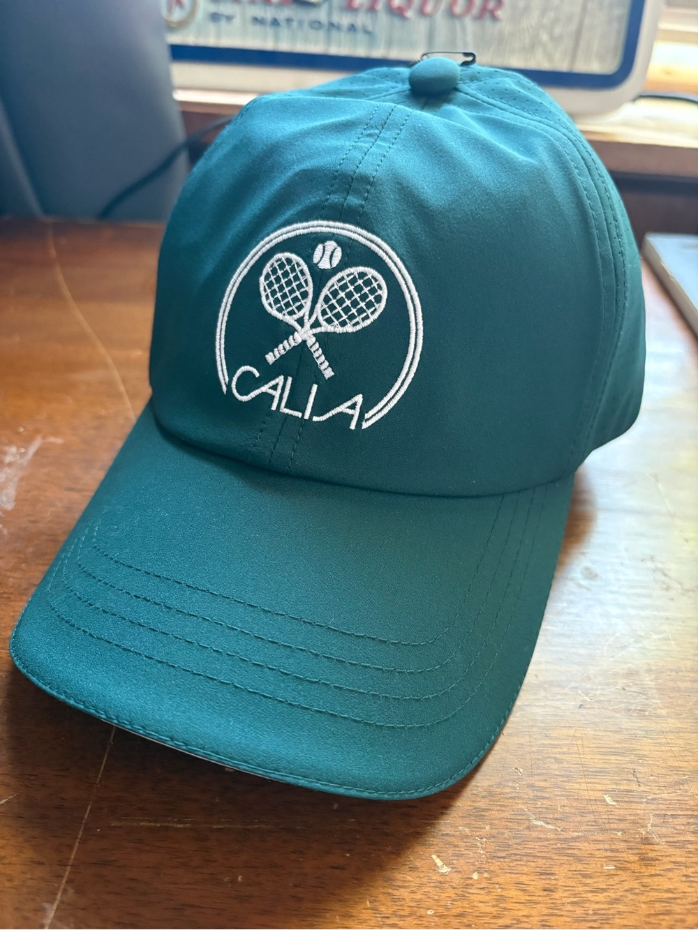 Calia Sea Green Ponytail Cap Tennis